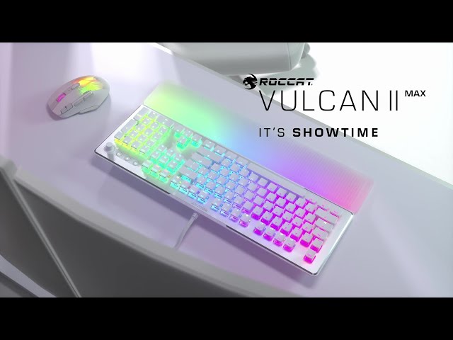 Vidéo teaser pour ROCCAT Vulcan II Max Trailer (Full Size RGB Gaming Keyboard)