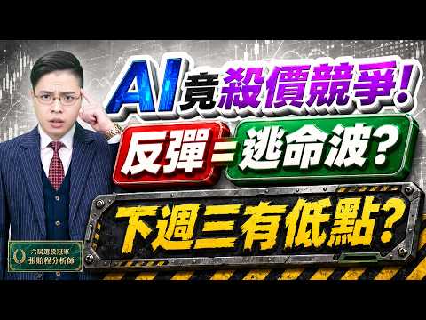 2026.06.12【反彈=逃命波? 下週三有低點? AI竟殺價競爭? 台股資金往哪走!】外資超錢線 張貽程分析師 主持人 鄭惠庭