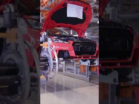 audi TT RS assembly line#factory manufacturing production #audi