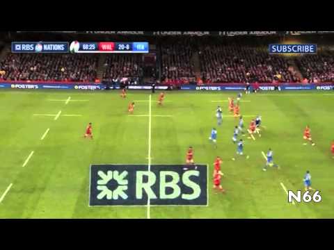 The Great Match of Michele Campagnaro vs Wales 2014