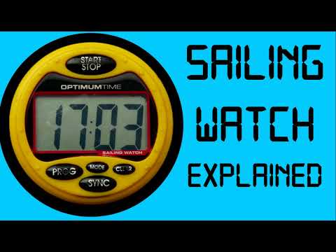 How to use a sailing watch