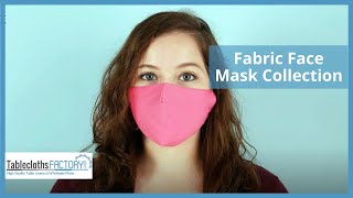Fabric Face Mask Collection | Tableclothsfactory.com