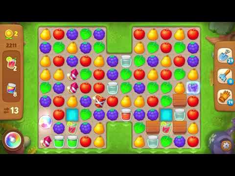 Gardenscapes Level 2211 With No Boosters - Hard Level - Bonus Scene With Austin