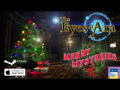 The Eyes of Ara: Merry Mysteries Christmas Update Part 2 & iOS Gameplay (by 100 Stones Interactive) - YouTube
