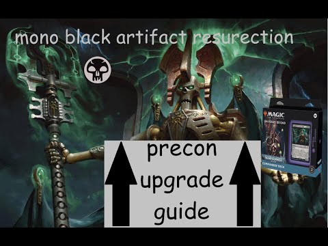 Necron dynasties EDH precon upgrade guide