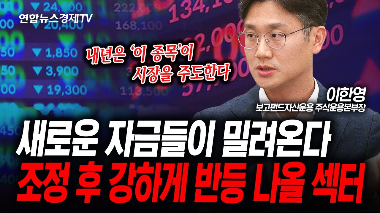 새로운 자금들이 밀려 온다. 내년에는 '이 섹터'가 시장을 주도할 것 (이한영) | 인포맥스라이브 251118