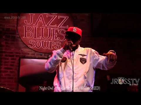James Ross @ (Rapper) Night Owl - "Live At The Shed" - www.Jross-tv.com (St. Louis)