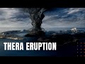 Thera Eruption Devastates Minoan Civilization