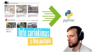 Pamoka: Python - info surinkimas iš web puslapio