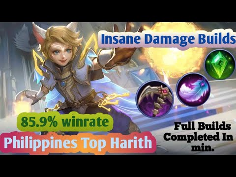 Insane 17 kills | 85.9% Winrate | Phillipines top harith | fokx mlbb | mobile legends