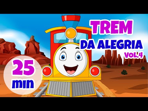 Trem da Alegria Vol. 4 - Giramille 25 min | Desenho Animado Musical