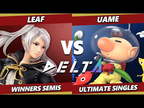 Delta 7.5 TOP 8 - Leaf (Robin, Joker) Vs. uame (Olimar) Smash Ultimate - SSBU