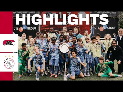 Who wins is crowned champions! 🏆 | Highlights & reactions AZ O13 - Ajax O13