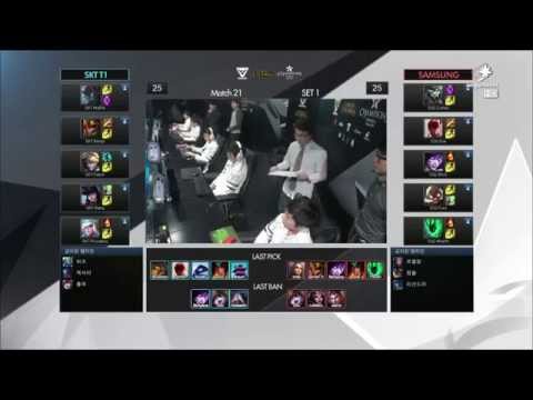 SK Telecom T1 vs Samsung | Game 1 Champions Korea LCK Spring 2015 W5D1 | SKT T1 vs Samsung G1