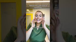 Class 1 bite is ideal bite! Did you have this? #teeth #braces #fyp