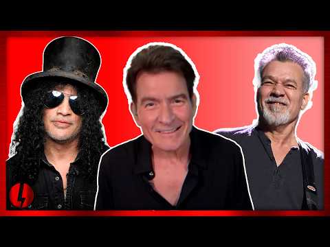 Charlie Sheen's Rock Life: Slash, Van Halen + Ozzy Stories, New Memoir (Interview)