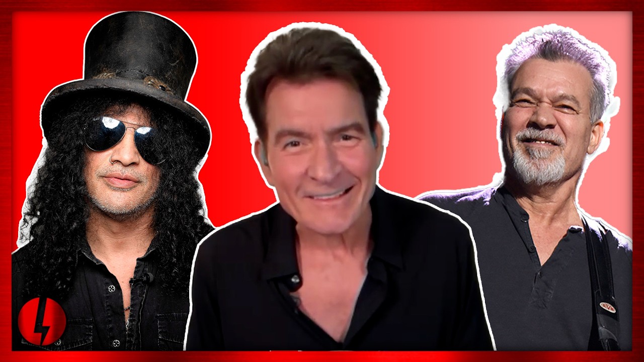 Charlie Sheen's Rock Life: Slash, Van Halen + Ozzy Stories, New Memoir (Interview) - YouTube