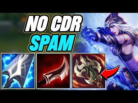 I Took My No Cooldown Ashe Build Into Ranked...