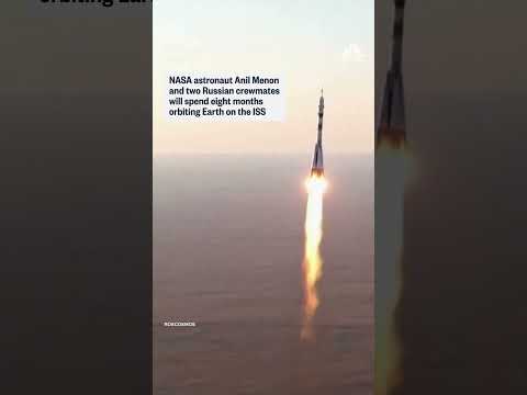 Soyuz rocket blasts off taking Russian-U.S. crew to ISS