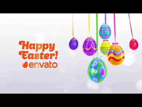 Pack Happy Easter & Christmas 2020 Greetings | After Effects Project Files - Videohive template