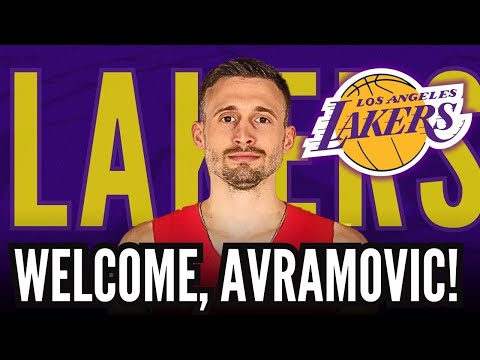 Aleksa Avramovic JOINS Lakers | lakers news