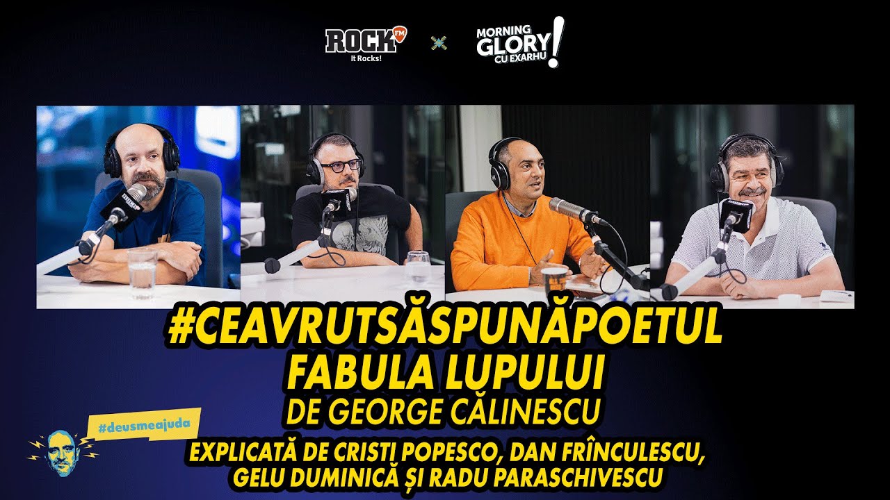 CE A VRUT SĂ SPUNĂ POETUL? FABULA LUPULUI 🐺