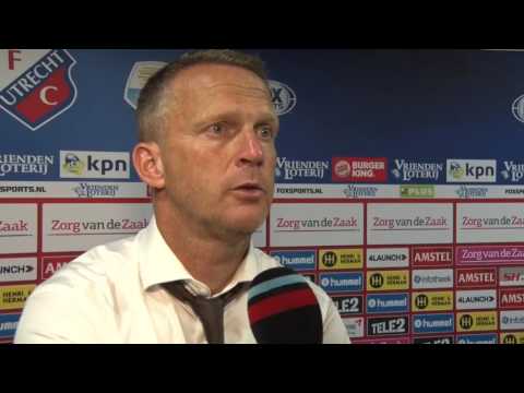 Reactie Van den Brom na verloren Play-off-finale in Utrecht