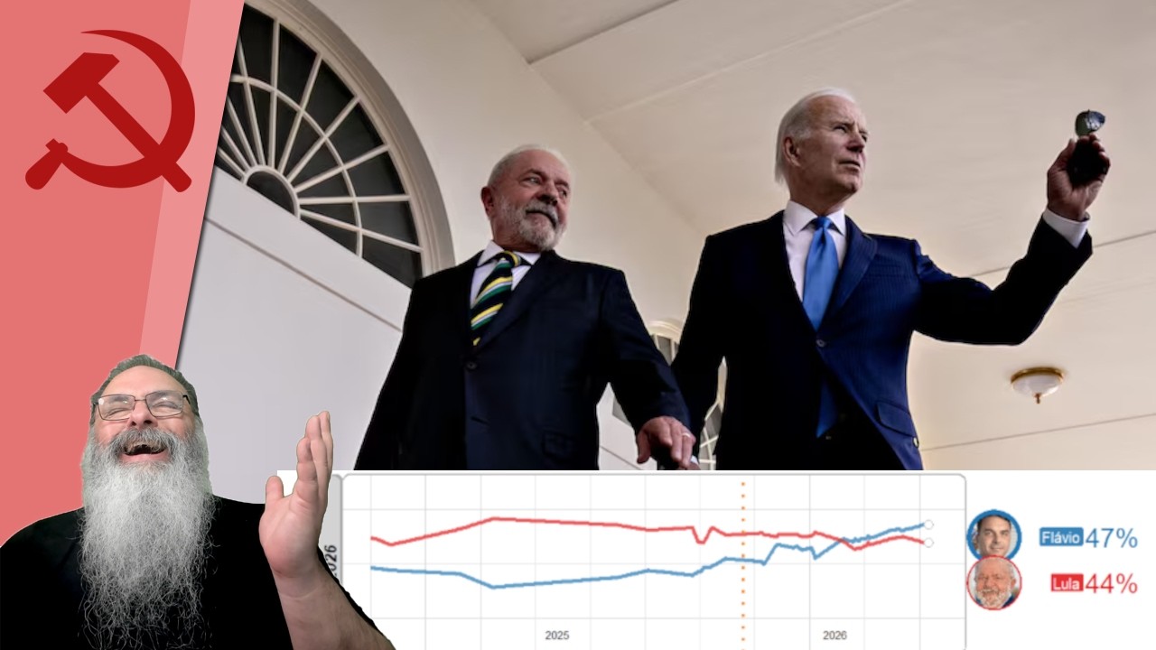 LULA vai de BIDEN? REVISTA AMERICANA diz que LULA encara FANTASMA da DERROTA ELEITORAL de BIDEN