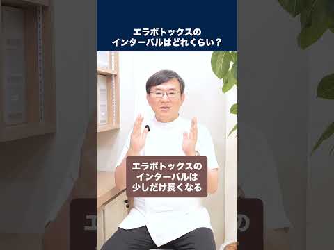 医学科 エラボトックス(小顔ボトックス)のインターバルはどれくらいですか？