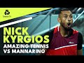 AMAZING Nick Kyrgios Tennis vs Mannarino | Miami 2022 Highlights