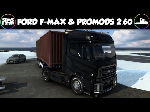 Euro Truck Simulator 2  |  Ford F-Max  |  Promods 2.60  |  An Awesome Sounding Drive in Iceland
