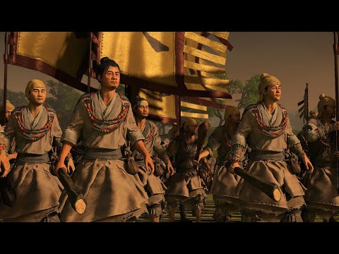 Yellow Turban Chanters Unit Animation | Total War: Three Kingdoms
