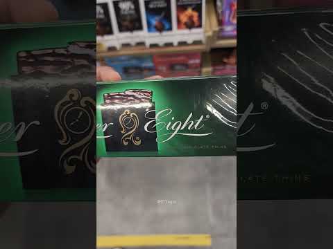 Nestle After Eight Dark Chocolate Thins 😋 #shorts