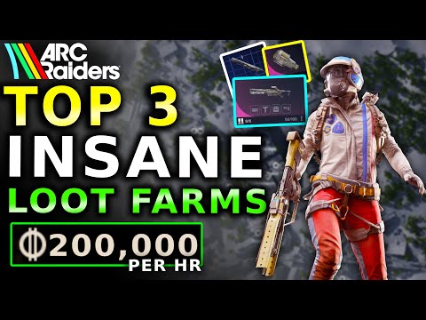 ARC Raiders - How To Make 200k Per Hour (Top 3 BEST Loot Locations)