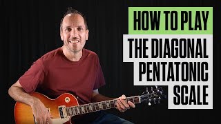 How To Play the Diagonal Pentatonic Scale | Beginners Guitar Lessons | Guitar Tricks