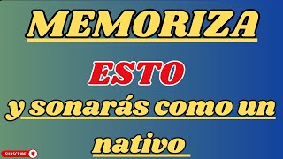 🧠MEMORIZA ESTO Y TU INGLÉS SERÁ COMO UN NATIVO👏🏻|| ESCUCHA Y PRACTICA ESTO 2 VECES AL DÍA 😱