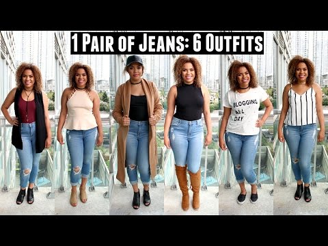 Ripped Jeans Lookbook Fall 2016 | samantha jane Video