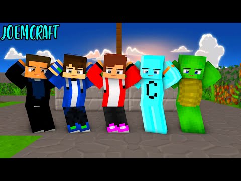 YOUTUBERS CRAFTEE, MAIZEN, APHMAU | GOMY GOMY DANCE | SHUFFLE DANCE - Minecraft Animation
