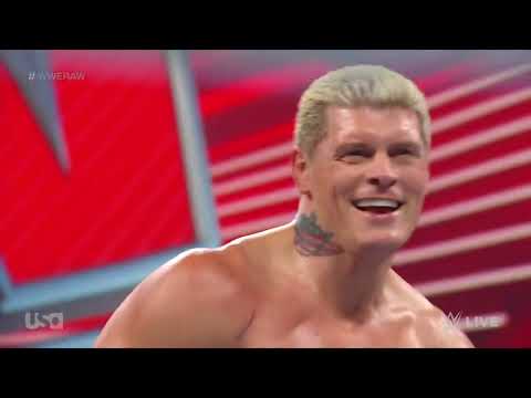 Cody Rhodes vs Dominik Mysterio – WWE Raw 9/18/23 (Full Match)