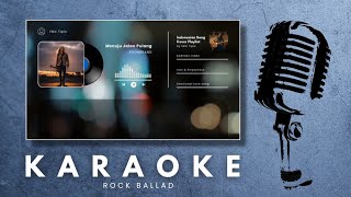 Download lagu Menuju Jalan Pulang – Boomerang | Karaoke Version (HQ Audio | Slow Rock Ballad Indonesia) mp3