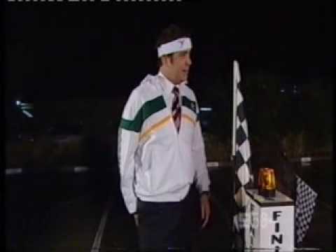 Garry Lyon Pings His Hamstring on the Footy Show