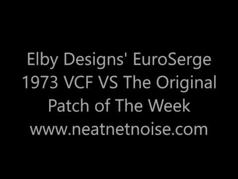 Elby Designs' EuroSerge 1973 VCF VS The Original - Patch of The Week