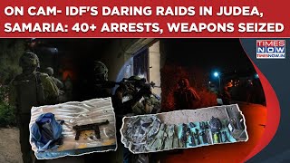 Download lagu IDF's Daring Raids On Cam: 40  Terrorists Arrested, Arms Seized In Judea-Samaria| Fiery West Bank Op mp3