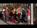 Hungry Italians At The Food Bank To Collect Bread And Milk In The Economic Capital Of Italy
