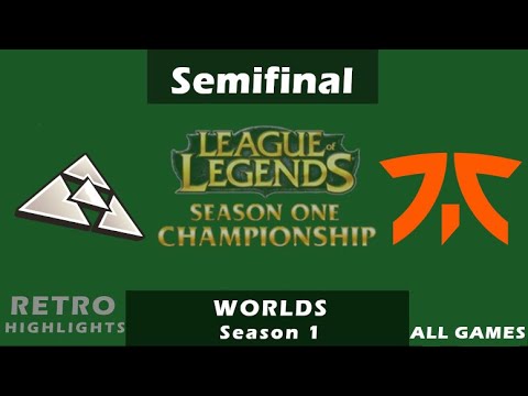 aAa vs FNC | RETRO Highlights | LoL Season 1 World Championship | Semifinal | ALL GAMES