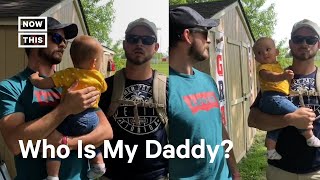 Baby Gets Confused by Dad &amp; His Twin Brother 🤣