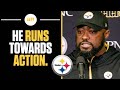 Mike Tomlin RAVES About Kenny Pickett's Growth As The Starting QB For The Steelers I FULL INTERVIEW