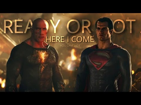 Black Adam Vs Superman Vs Shazam | Ready Or Not ? | DC