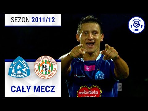 (1/2) Ruch Chorzów - Zagłębie Lubin | CAŁY MECZ | Ekstraklasa 2011/12 | 6. Kolejka