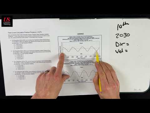 Practice Problem 4 Solution Tidal Current Calculations Oupv